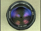 Konica 57mm f1.2 Lenses