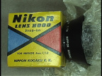 Nikon RF Black 5cm f1.4 Hoods
