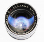 Nikkor 5cm f1.4 Lenses