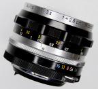 Nikon F 2.8cm f3.5