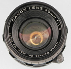 Canon RF 35mm f1.5 Lenses